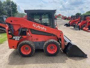 Minicargadora Kubota SSV65 usada, cargadora frontal con motor, mini retroexcavadora y cargadora de troncos - Product Image 3