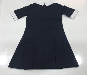 Vestido de uniforme escolar para chica bonita, manga corta, producto personalizado, buena calidad - Product Image 4