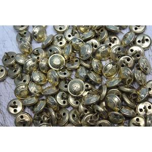 กระดุมสลักลายนูนก้านทำจากโลหะผสมสังกะสีชุดแฟนซีสำหรับพิธีการพร้อมโลโก้ตามสั่งสีและแกะสลัก - Product Image 3