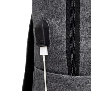 กระเป๋าเป้สะพายหลังกันน้ำสำหรับใส่แล็ปท็อป  ช่องใส่แล็ปท็อปบุฟองน้ำ  ปิดด้วยซิป  สายสะพายไหล่ตามหลักสรีรศาสตร์  สำหรับธุรกิจ ท่องเที่ยว สำนักงาน  ขนาด 18-35 ลิตร - Product Image 6