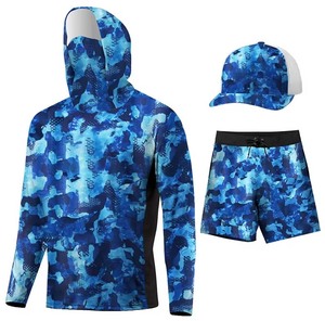Haute qualité Premium Sublimation complète Maillot de pêche à manches longues Anti-UV UPF 50 + Ensemble de techniques imprimées respirantes - Product Image 3