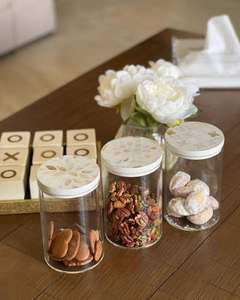 Handcrafted Transparent Acrylic Candy and Dry <b>Fruit</b> Box with Shell Inlay Lid Ideal for Luxury Gifting Arabic Festive Celebration - Product Image 6