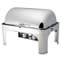 Neues Design Chafing Dish Gas/Brennstoff/Elektro-betrieben 8L Edelstahl Kupfer Buffet-Sets Hotel Catering Hochzeit Event Party