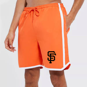 กางเกงขาสั้นบาสเก็ตบอลสำหรับผู้ชายสไตล์ไฮสตรีทเอวยางยืดระบายอากาศได้ดีออกแบบโลโก้ได้ตามต้องการ - Product Image 4