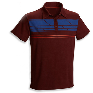 Camiseta de Golf para Polo de 100% algodón para hombre, Camiseta deportiva antiarrugas que absorbe la humedad con patrón sólido, ajuste y cómoda - Product Image 2