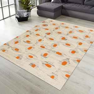 Tapis imprimé bohème, décoration douce style ferme, bureau, beige, salle de bain, turc vintage, tapis de voiture stylé, tapis fin non tissé - Product Image 4