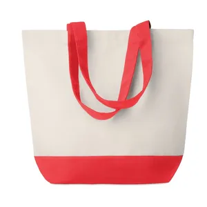 Customizable Kleuren <b>Canvas</b> <b>Beach</b> Bag for Merchandising Promotional Tote Bags - Product Image 2