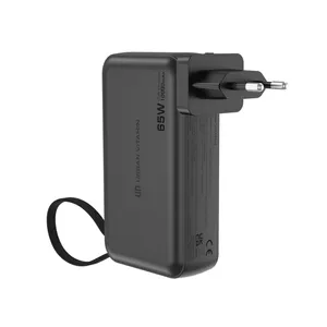 Cargador Híbrido Eureka de 65W, Bancos de Energía Promocionales Sostenibles, Gadgets Ecológicos - Product Image 6
