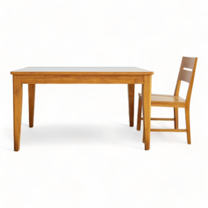 Meubles de salle à manger modernes de luxe pour la maison Table à manger rectangulaire personnalisée 6 chaises Plateau en bois de teck massif de 3 cm pour la cuisine - Product Image 2