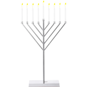 Nouvelle menorah de bougie en métal de conception classique pour la décoration de Noël pièce maîtresse de mariage bougeoir maison décor de table - Product Image 6