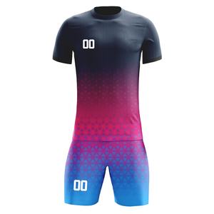 Uniforme de Fútbol Transpirable y Cómodo al por Mayor, Conjunto Deportivo de Entrenamiento, Servicio OEM, Técnica de Corte Automatizado - Product Image 1