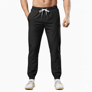 Pantalon cargo pour homme de haute qualité, couleur unie, taille mi-haute, 100% polyester, imperméable, respirant, écologique, personnalisable, vente en gros - Product Image 4