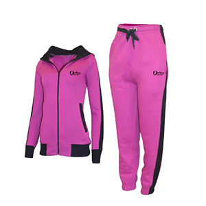 Chándal de lana personalizado de alta calidad para mujer, chándal deportivo de lujo de talla grande, conjuntos de dos piezas para mujer - Product Image 1