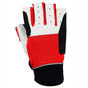 New Design Hot Sale Leather Neoprene Lightweight Half Finger Waterproof Breathable <b>Weight</b> <b>Lifting</b> Gloves Fitness Gym Unisex New - Product Image 2