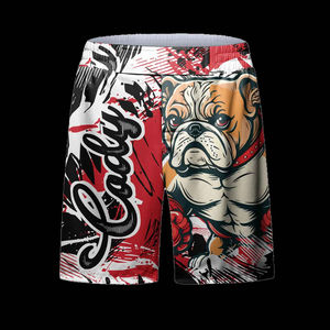 Pantalones cortos de sublimación de Fitness para entrenamiento de verano para hombres, pantalones cortos de tabla de Surf de secado rápido, pantalones cortos deportivos populares para hombres - Product Image 6