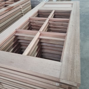 Thiết kế hiện đại cửa gỗ MDF rắn cho nội thất cho phòng ngủ khách sạn sử dụng hoàn thành phần cứng khóa bề mặt chưa hoàn thành bao gồm - Product Image 4