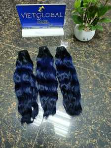 Vague naturelle en gros pour les faisceaux de cheveux humains ombrés Remy Grade au Cambodge extensions de cheveux de trame avec couleur de cheveux naturelle - Product Image 2