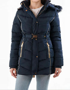 Fashionable Elastic Cuffs Fur Hooded Durable Breathable Parka <b>Jacket</b> For <b>Women</b> Luxury <b>Lightweight</b> Soft Warm Travelwear <b>Jacket</b> - Product Image 6