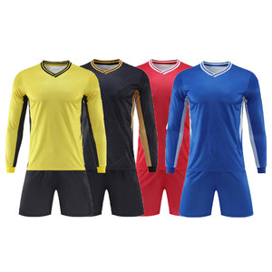 Venta caliente logotipo personalizado impreso ropa de fútbol adulto fútbol uniforme hombres camiseta de fútbol - Product Image 3