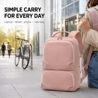 Sac à dos de voyage élégant et multifonctionnel pour adultes, idéal pour les week-ends, grande capacité, sacs pour ordinateur portable 15,9 pouces pour étudiants et travailleurs