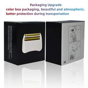 Juego de 3 Cuchillas de Repuesto para Afeitadora Eléctrica, Resistentes al Agua IPX7, con Alimentación USB, Doble y Triple Cuchilla, Lavables - Product Image 2