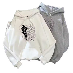 Sudadera con capucha polar estampada recortada superventas logotipo personalizado mujer superventas alta calidad 100% algodón polar de gran tamaño - Product Image 4