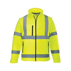 Hot Sale 3IN1 Waterproof Softshell <b>Jacket</b> <b>Hi</b> <b>Vis</b> Orange Reflective-Customizable Logo Best Manufacturer Wholesale Low Price - Product Image 6