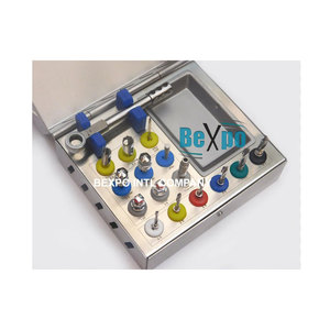 Kit de taladros quirúrgicos Implante dental Herramientas básicas Controladores hexagonales de trinquete Pasadores paralelos Instrumentos de calidad superior más vendidos - Product Image 5