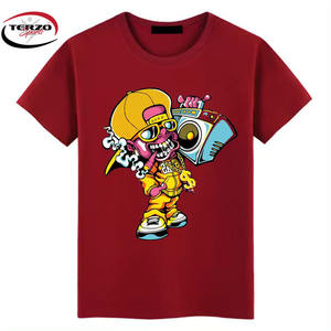 Terzo Sports New Desgin Camiseta Hombre Mujer camiseta personalizada en la foto estampado manga corta verano 100% algodón camisas hombres - Product Image 3
