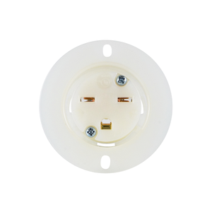 Prise électrique compatible Hubbell J-510 Twist-Lock NEMA L5-15 Entrée à bride Protection IP20 pour équipement industriel - Product Image 2