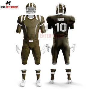 Camiseta de fútbol americano de calidad superior OEM, uniforme de fútbol americano personalizado Sialkot Pakistán - Product Image 3