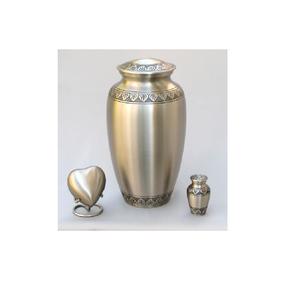 Diseño de urnas de cremación para adultos de estilo americano más vendido inspirado en jarrón de cenizas de Metal de aluminio con lágrima del fabricante - Product Image 3