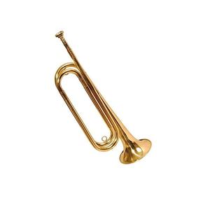 Cuerno de corneta de latón hecho a mano con acabado vintage adecuado para eventos tradicionales reuniones religiosas y programas escolares - Product Image 2