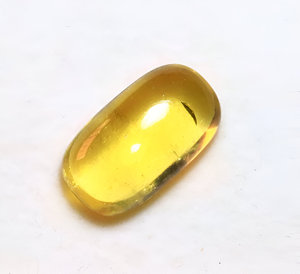 Piedra de cabujón suelta de Aguamarina precisa 100%, gemas de Aguamarina de berilo bien pulidas, piedras preciosas doradas naturales para hacer joyas - Product Image 4