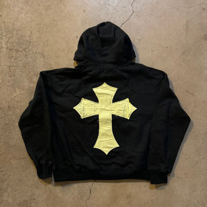 Sweat à capuche rétro tricoté pour hommes-Doux, décontracté, pull à motifs, adapté au streetwear d'hiver et d'automne - Product Image 3