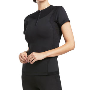 Camisa de Equitación Ligera de Manga Corta para Mujer, Ropa de Equitación - Product Image 1