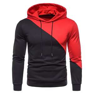 Venta al por mayor de la mejor calidad Plain Casual Men Slim Fit Multi Color Hoodies Street Wear Pullover Design Men Hoodies para la venta - Product Image 4