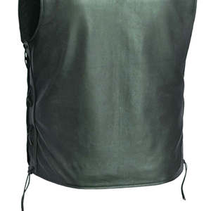 Chaleco de Cuero para Hombre, Invierno, con Botones, Prenda Exterior, Hecho a Medida, Precio de Fábrica, Suministro para Pedidos al por Mayor, Fabricante de Pakistán - Product Image 6