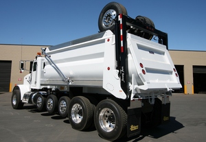 Camions bennes 14 roues de 25-35 tonnes à transmission automatique/manuelle multi-vitesses robustes d'occasion à vendre - Product Image 6