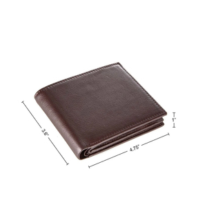 Carteras de cuero personalizadas de alta calidad 2025 para hombre, billeteras de bolsillo delgadas, hechas a medida en Pakistán - Product Image 4