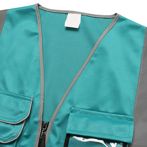 Nouveau gilet de sécurité en polyester respirant, réfléchissant et imperméable de qualité supérieure, personnalisable pour hommes, vêtements de sécurité haute visibilité OEM - Product Image 5