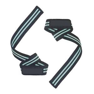 Sangles de poignet en polyester personnalisables pour la musculation, les entraînements en salle de sport et le fitness, unisexe, logo personnalisé - Product Image 3