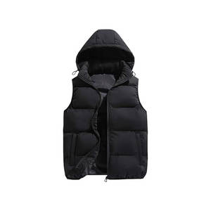 Chaleco Acolchado de Talla Grande, Impermeable, Informal, de Invierno, sin Mangas, con Diseño de Burbujas - Product Image 4