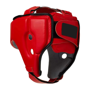 Protège-tête de boxe pour adulte de qualité supérieure, sangle réglable, visière anti-buée, léger, demi-visage, respirant - Product Image 5