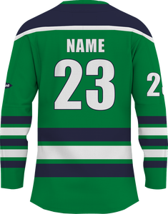 Jersey de Hockey Transpirable de Alta Calidad con Logotipo Personalizado, Uniforme Sublimado para Adultos, Ropa de Hockey sobre Hielo 100% Poliéster Unisex - Product Image 3