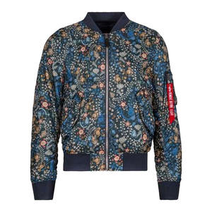 Top qualité 2024 arrivée hommes élégant Sublimation imprimé Zip Up Bomber veste à vendre avec col côtelé et ourlet - Product Image 2