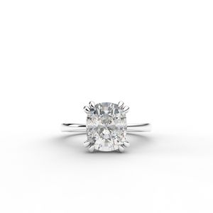 Anillo de Compromiso y Boda con Diamante Cultivado en Laboratorio, Corte Ovalado, Certificado por IGI, en Oro Amarillo/Blanco/Rosa de 9K - Product Image 1