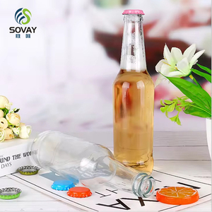 250ml 275ml 330ml 500ml rõ ràng Glass đồ uống chai Vòng rỗng Glass bia chai cao cấp Glass <span class=keywords><strong>Soda</strong></span> nước trái cây chai - Product Image 3