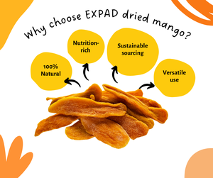 Piezas orgánicas de mango secas suaves y dulces Fruta vietnamita exótica Delicadeza de Expad Envasado al vacío a granel - Product Image 6