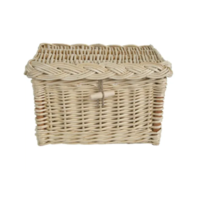 Eco-friendly Natural Rattan <b>Pet</b> Cremation Urn Handwicker European Style Biodegradable Customized Size Lavihex Brand Vietnam - Product Image 1